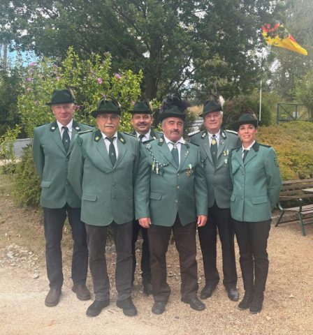 Mitglieder der vierten Kompanie