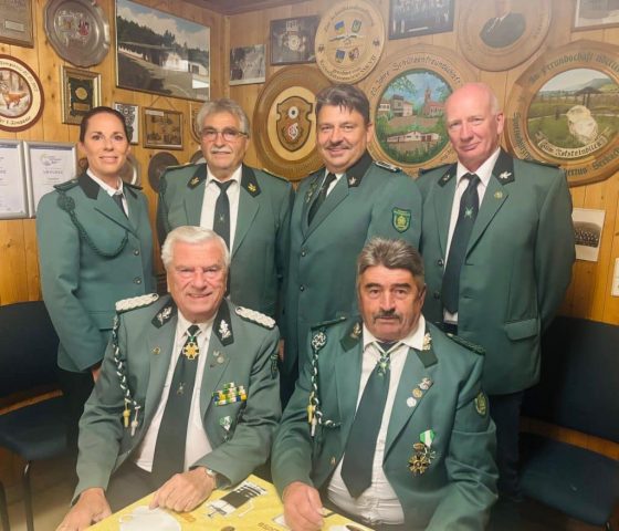 Mitglieder der vierten Kompanie