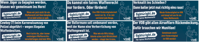 VDB Banner - Markige Sprüche VDB Banner - Markige Sprüche