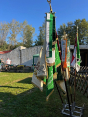 Tradition gehört dazu: Die Schützenfahnen